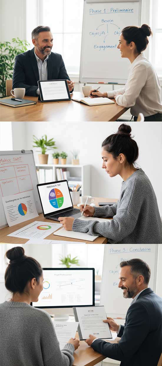 3 phases du bilan de competence